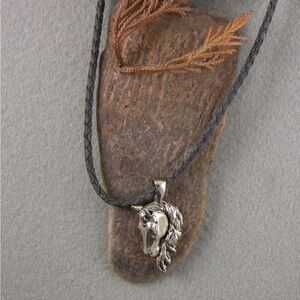 Brighton Vintage Horse Head Pendant Necklace 🐎✨